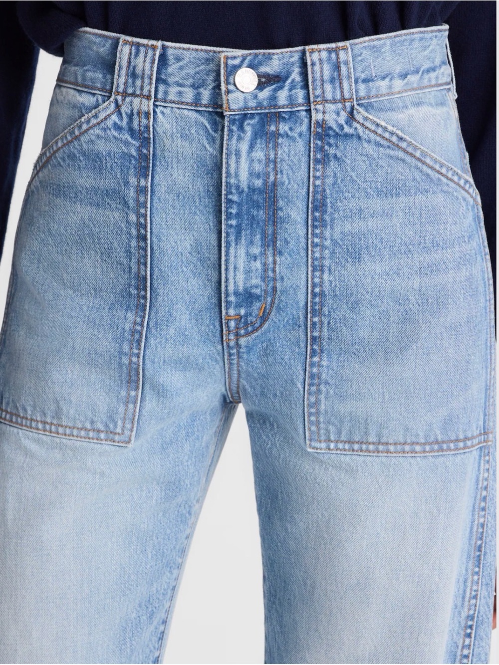 MADEWELL SIZE 26P The Balloon Jean NY539 $148 - Picture 4 of 8